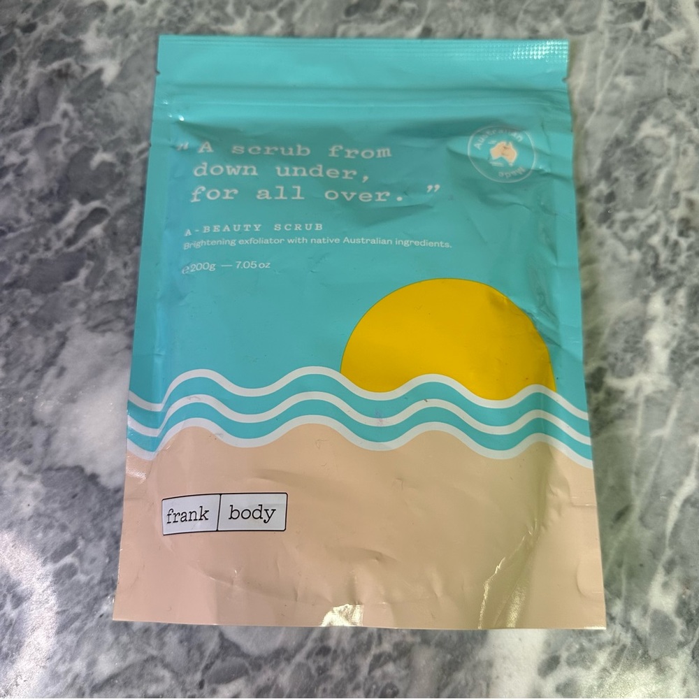 New Frank Body Beauty Scrub Exfoliator